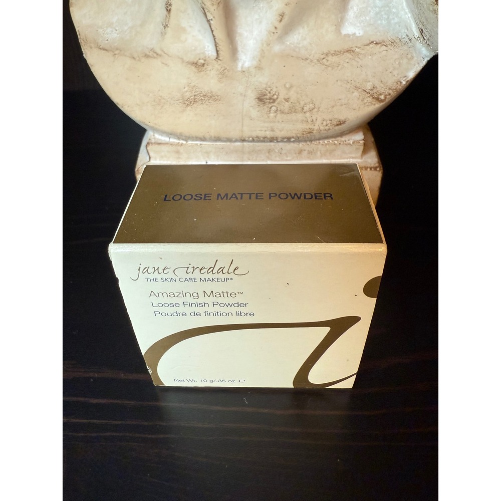 Jane Iredale Amazing Matte Loose Finish Powder 10g .35oz New in Box